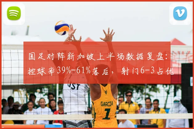 国足对阵新加坡上半场数据复盘:控球率39%-61%落后,射门6-3占优,问题分析与战术调整讨论
